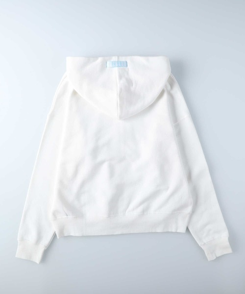 Right-on(ライトオン)の「mnmジップパーカー(パーカー・レディース・ホワイト/ブラック/グレー・L/M)」の6枚目の写真