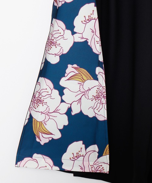 カヤ（カヤ）の「【カヤ】-SHIKI-四季 春風八掛ワイドパンツ（その他パンツ・レディース・ブラック/ブルー/グリーン/ライトグレー/ネイビー/バイオレット/その他・FREE）」の11枚目の写真