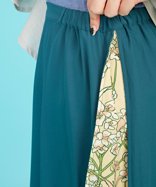 カヤ（カヤ）の「【カヤ】-SHIKI-四季 春風八掛ワイドパンツ（その他パンツ・レディース・ブラック/ブルー/グリーン/ライトグレー/ネイビー/バイオレット/その他・FREE）」の20枚目の写真