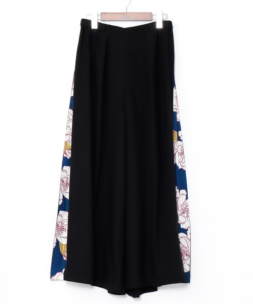 カヤ（カヤ）の「【カヤ】-SHIKI-四季 春風八掛ワイドパンツ（その他パンツ・レディース・ブラック/ブルー/グリーン/ライトグレー/ネイビー/バイオレット/その他・FREE）」の21枚目の写真