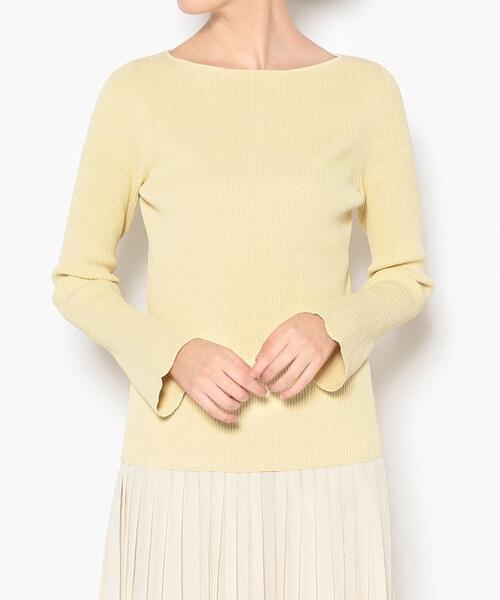 Brahmin（ブラーミン）の「【BRAHMIN】ボートネックニットプルオーバー（ニット/セーター・レディース・オフホワイト/クリアグリーン/ダークネイビー/レモンイエロー・2）」の10枚目の写真