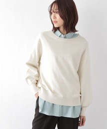 GLOBAL WORK | トリプルイージーボートネック/177532(ニット/セーター)