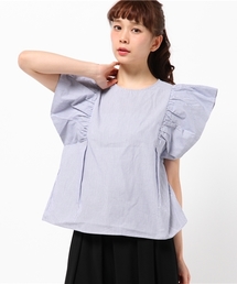 B:MING by BEAMS | ビーミング by ビームス / 袖フリフブラウス(シャツ/ブラウス)