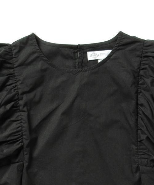 B:MING by BEAMS(ビーミングバイビームス)の「ビーミング by ビームス / 袖フリルブラウス(シャツ/ブラウス・レディース・ホワイト/ブラック/サックスブルー・ONE SIZE)」の12枚目の写真