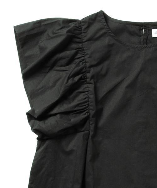 B:MING by BEAMS(ビーミングバイビームス)の「ビーミング by ビームス / 袖フリルブラウス(シャツ/ブラウス・レディース・ホワイト/ブラック/サックスブルー・ONE SIZE)」の21枚目の写真