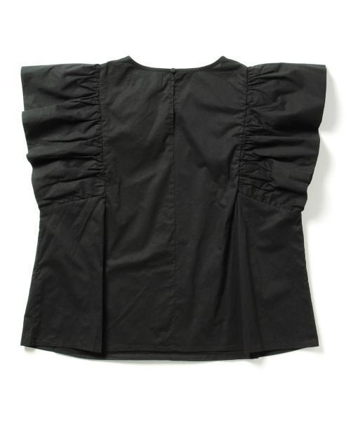 B:MING by BEAMS(ビーミングバイビームス)の「ビーミング by ビームス / 袖フリルブラウス(シャツ/ブラウス・レディース・ホワイト/ブラック/サックスブルー・ONE SIZE)」の16枚目の写真