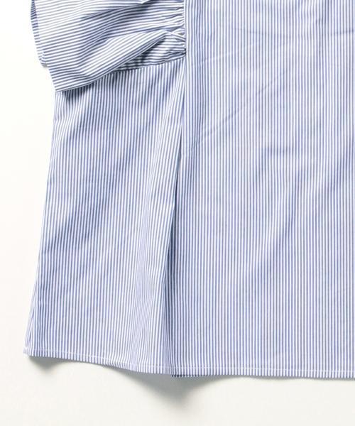 B:MING by BEAMS(ビーミングバイビームス)の「ビーミング by ビームス / 袖フリルブラウス(シャツ/ブラウス・レディース・ホワイト/ブラック/サックスブルー・ONE SIZE)」の19枚目の写真