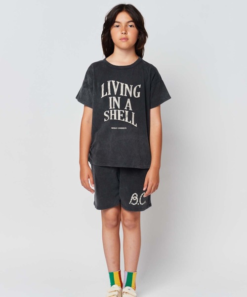 BOBO CHOSES(ボボショーズ)の「B.C Sail Rope bermuda shorts(その他パンツ・キッズ・ブラック・8-9y/10-11y/12-13y/6-7y/4-5Y/2-3Y)」の4枚目の写真