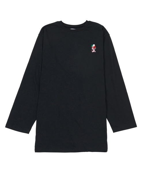 PUNYUS（プニュズ）の「ワンポイントロンＴ（Tシャツ/カットソー・レディース・ホワイト/ブラック・1/2/3/4）」の11枚目の写真