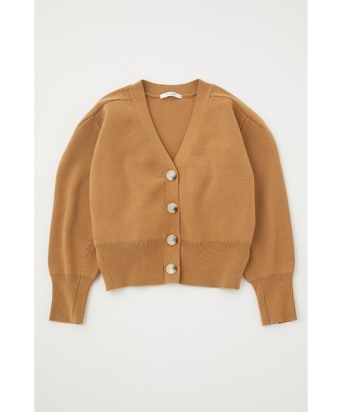 MOUSSY（マウジー）の「KNIT CARDIGAN（カーディガン/ボレロ・レディース・ライトグリーン/ブラウン/アイボリー・FREE）」の9枚目の写真