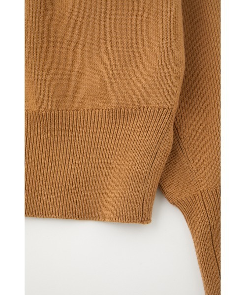 MOUSSY（マウジー）の「KNIT CARDIGAN（カーディガン/ボレロ・レディース・ライトグリーン/ブラウン/アイボリー・FREE）」の14枚目の写真