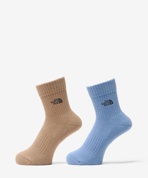 THE NORTH FACE（ザノースフェイス）の「THE NORTH FACE/ザ・ノース・フェイス ソックス TNF LOGO 2P CREW ロゴ 2P クルー NN82310（ソックス/靴下・メンズ・イエロー系その他/ブラック×ホワイト/ブラウン系その他4/グレー系その他/ブラウン系その他/オレンジ系その他/ベージュ系その他/ブラウン系その他2/ブラウン系その他3/ブラウン系その他5/ベージュ系その他2・M/L/S）」の3枚目の写真