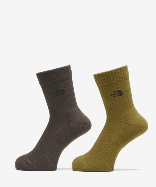 THE NORTH FACE（ザノースフェイス）の「THE NORTH FACE/ザ・ノース・フェイス ソックス TNF LOGO 2P CREW ロゴ 2P クルー NN82310（ソックス/靴下・メンズ・イエロー系その他/ブラック×ホワイト/ブラウン系その他4/グレー系その他/ブラウン系その他/オレンジ系その他/ベージュ系その他/ブラウン系その他2/ブラウン系その他3/ブラウン系その他5/ベージュ系その他2・M/L/S）」の5枚目の写真