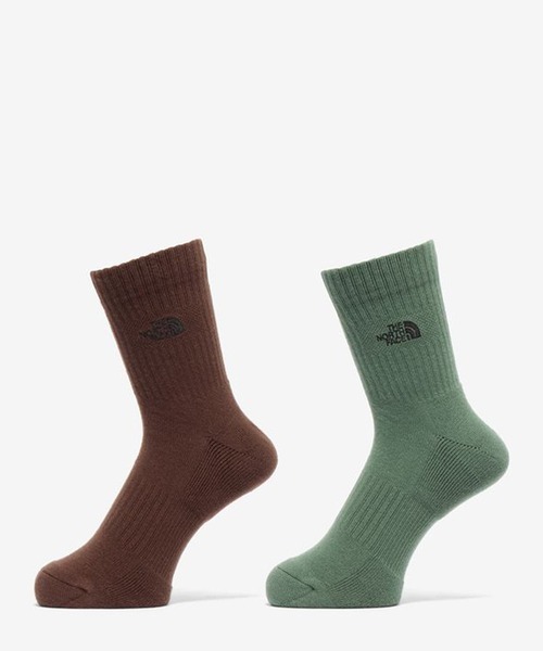 THE NORTH FACE（ザノースフェイス）の「THE NORTH FACE/ザ・ノース・フェイス ソックス TNF LOGO 2P CREW ロゴ 2P クルー NN82310（ソックス/靴下・メンズ・イエロー系その他/ブラック×ホワイト/ブラウン系その他4/グレー系その他/ブラウン系その他/オレンジ系その他/ベージュ系その他/ブラウン系その他2/ブラウン系その他3/ブラウン系その他5/ベージュ系その他2・M/L/S）」の7枚目の写真