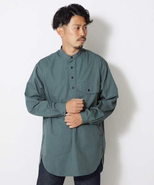 Snow Peak（スノーピーク）の「TAKIBI Light Ripstop Pullover（シャツ/ブラウス・メンズ・ネイビー/アイボリー/ブラック・LARGE/MEDIUM/SMALL/X-LARGE）」の16枚目の写真