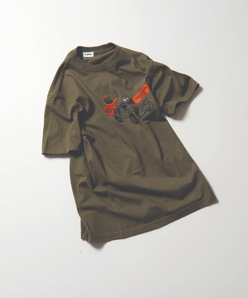 modem design(モデムデザイン)の「MODEM DESIGN モデムデザイン jeep ojisan Tee tシャツ(Tシャツ/カットソー・メンズ・ホワイト/カーキ・SMALL/MEDIUM/LARGE/X-LARGE)」の9枚目の写真