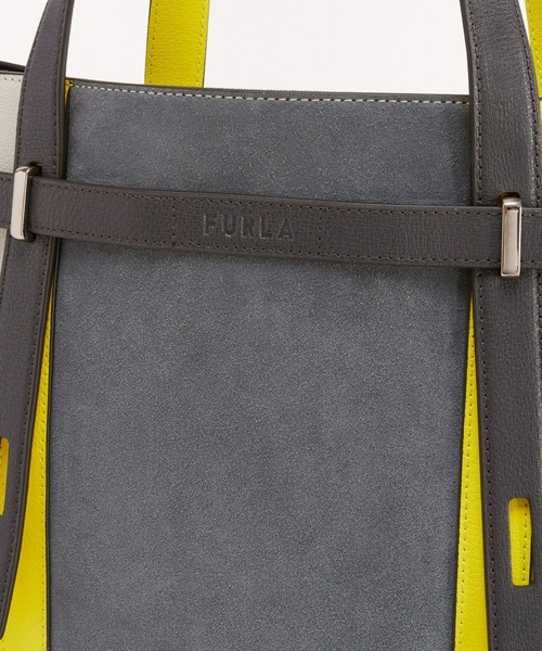 FURLA（フルラ）の「フルラ ジョーヴェ トートバッグ L（トートバッグ・メンズ・グレー系その他・ONE SIZE）」の8枚目の写真