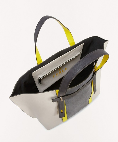 FURLA（フルラ）の「フルラ ジョーヴェ トートバッグ L（トートバッグ・メンズ・グレー系その他・ONE SIZE）」の9枚目の写真