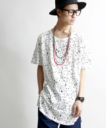 WEGO | WEGO/パターンラウンドロングTシャツ(Tシャツ/カットソー)