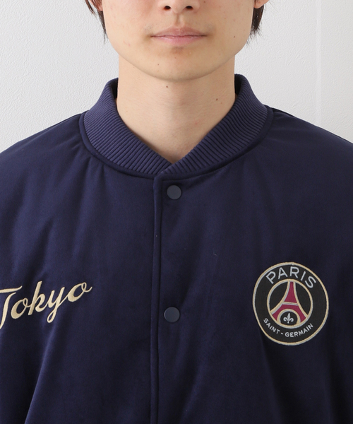 PARIS SAINT-GERMAIN（パリサンジェルマン）の「【Paris Saint-Germain】TOKYO スカジャン（ブルゾン・メンズ・ネイビー・MEDIUM/LARGE）」の5枚目の写真