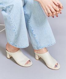 BEAUTY&YOUTH UNITED ARROWS | ソフト センターライン オープントゥ サンダル(サンダル)