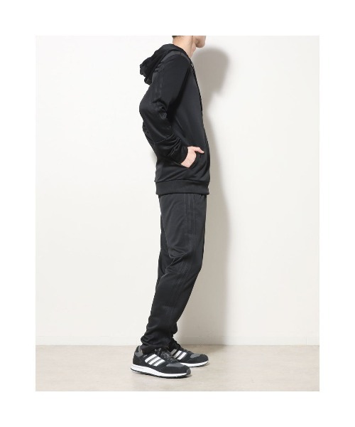 adidas(アディダス)の「アディダス adidas M 3S DK トラックスーツ(ジャージ・メンズ・ブラック×ホワイト/ブラック×ブラック/ネイビー・M/S/LL/L/3L)」の14枚目の写真
