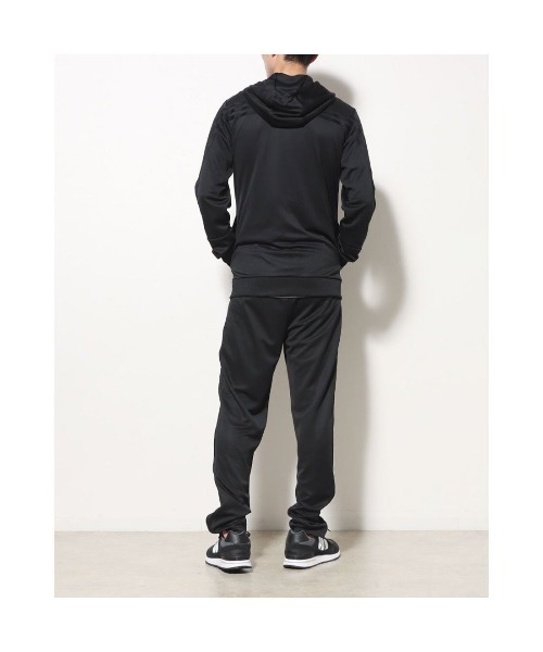 adidas(アディダス)の「アディダス adidas M 3S DK トラックスーツ(ジャージ・メンズ・ブラック×ホワイト/ブラック×ブラック/ネイビー・M/S/LL/L/3L)」の15枚目の写真