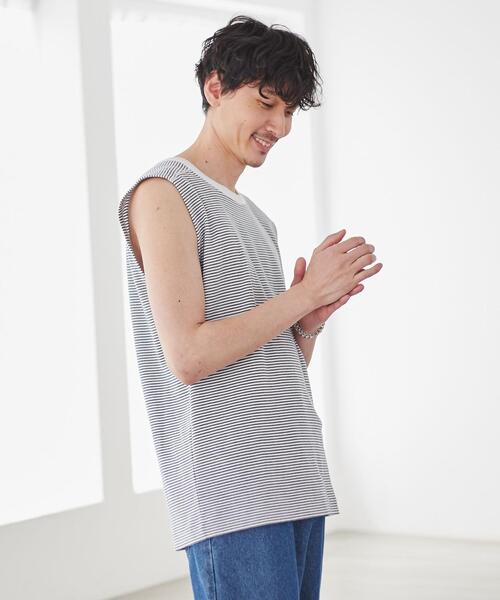 coen（コーエン）の「ワッフルタンクトップ（タンクトップ・メンズ・ホワイト/グレー/その他1・S/M/L）」の12枚目の写真