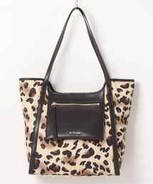 リサイクルレザー　フラップA4トート