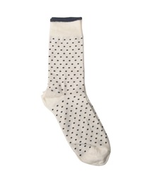 DEMOCRATIQUE SOCKS（デモクラティックソックス）の「【DEMOCRATIQUE SOCKS/デモクラティックソックス】クルーソックス水玉ドット靴下 "ORIGINALS POLKA DOT" from Denmark Copenhagen（ソックス/靴下）」