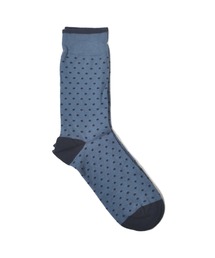 DEMOCRATIQUE SOCKS（デモクラティックソックス）の「【DEMOCRATIQUE SOCKS/デモクラティックソックス】クルーソックス水玉ドット靴下 "ORIGINALS POLKA DOT" from Denmark Copenhagen（ソックス/靴下）」