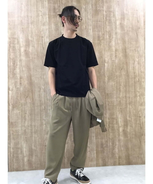 MK MICHEL KLEIN HOMME (エムケーミッシェルクランオム)の「ドッキングカットソー(Tシャツ/カットソー・メンズ・ブラック/ブルー/ホワイト・48/51/46)」の16枚目の写真