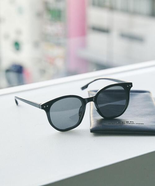 coen（コーエン）の「ウエリントングラス（サングラス・レディース・ブラック/ベージュ・FREE）」の3枚目の写真