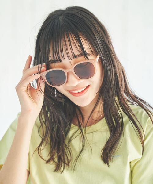 coen（コーエン）の「ウエリントングラス（サングラス・レディース・ブラック/ベージュ・FREE）」の4枚目の写真