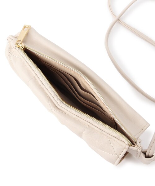 grove（グローブ）の「◆サンカクキルトマルチショルダー（ショルダーバッグ・レディース・アイボリー/ブラック/ライトグレー/レモンイエロー・00）」の22枚目の写真