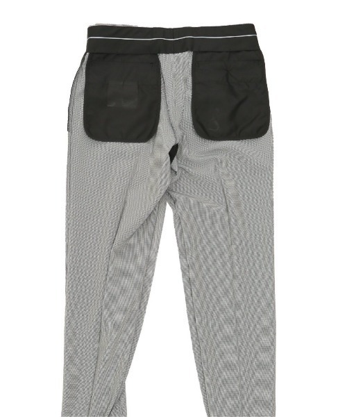 m.f.editorial（エムエフエディトリアル）の「m.f.エディトリアル メンズ ストレッチウォッシャブル  ノータックパンツ グレー千鳥（スーツパンツ・メンズ・グレー系その他2・3L/X-LARGE/S/LARGE/MEDIUM）」の10枚目の写真