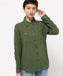 CIAOPANIC | 【Ciaopanic】　R/LiミリタリーSH(シャツ/ブラウス)