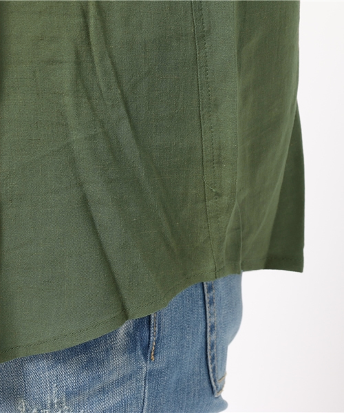 CIAOPANIC（チャオパニック）の「【Ciaopanic】　R/LiミリタリーSH（シャツ/ブラウス・レディース・カーキ・FREE）」の9枚目の写真