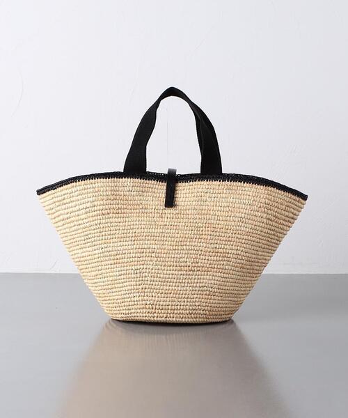 MAISON N.H PARIS（メゾンエヌアッシュパリ）の「＜MAISON N.H PARIS＞GARLA GRAND バッグ（かごバッグ・レディース・ナチュラル・FREE）」の3枚目の写真