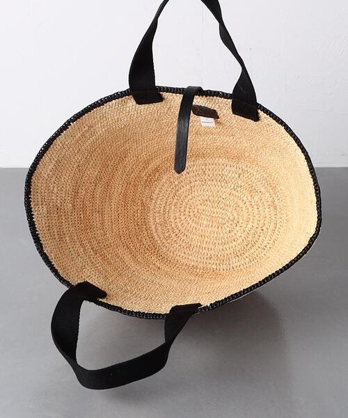 MAISON N.H PARIS（メゾンエヌアッシュパリ）の「＜MAISON N.H PARIS＞GARLA GRAND バッグ（かごバッグ・レディース・ナチュラル・FREE）」の6枚目の写真