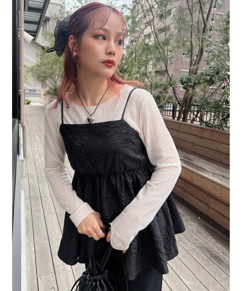 jumelle（ジュメロ）の「ハートチャームネックレス（ネックレス・レディース・シルバー・FREE）」の6枚目の写真