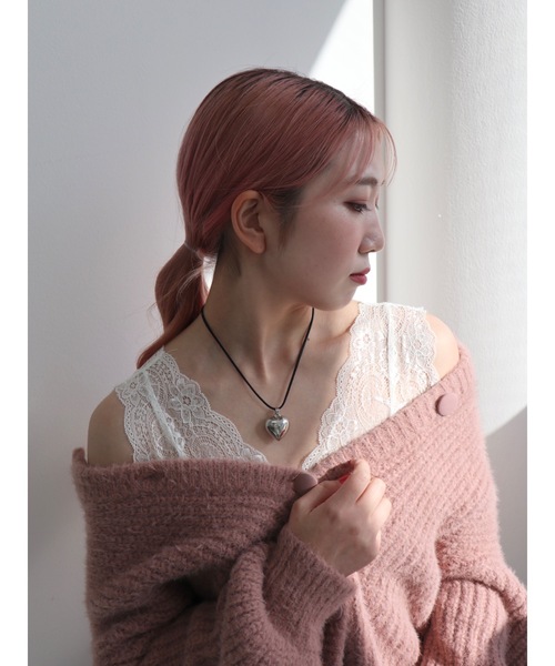 jumelle（ジュメロ）の「ハートチャームネックレス（ネックレス・レディース・シルバー・FREE）」の20枚目の写真