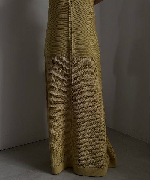 Ameri（アメリ）の「MEDI WHOLEGARMENT KNIT DRESS（ワンピース