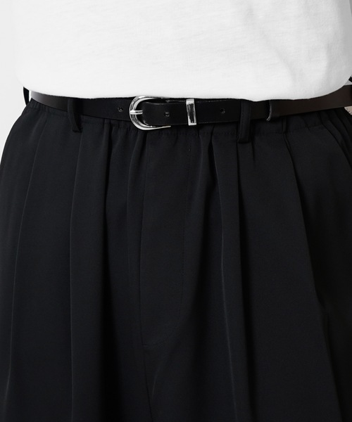 Confirm（コンファーム）の「【セットアップ対応】新色追加 ドレープとろみ リラックスイージー ワイドテーパードパンツ【Confirm】（その他パンツ・メンズ・ブラック/チャコールグレー/ミント/グレー系その他/ネイビー/ブラウン/グレー・L/M/XL）」の8枚目の写真