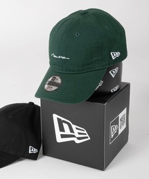 NEW ERA（ニューエラ）の「【NEW　ERA/ニューエラ】9TWENTY Strap Logo スクリプトロゴ ワンポイント刺繍 キャップ/ダークグリーン/for KIDS（キャップ・キッズ）」