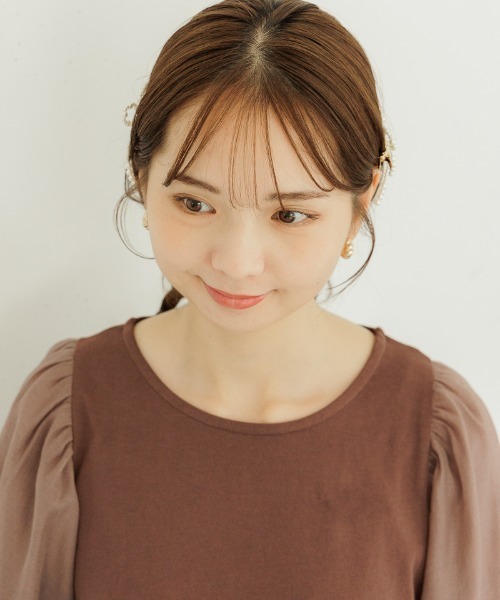 flower（フラワー）の「パールリボンクリップ（バレッタ/ヘアクリップ・レディース・A/B・FREE）」の11枚目の写真