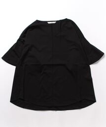 qualite | フレアスリーブカットソー(Tシャツ/カットソー)