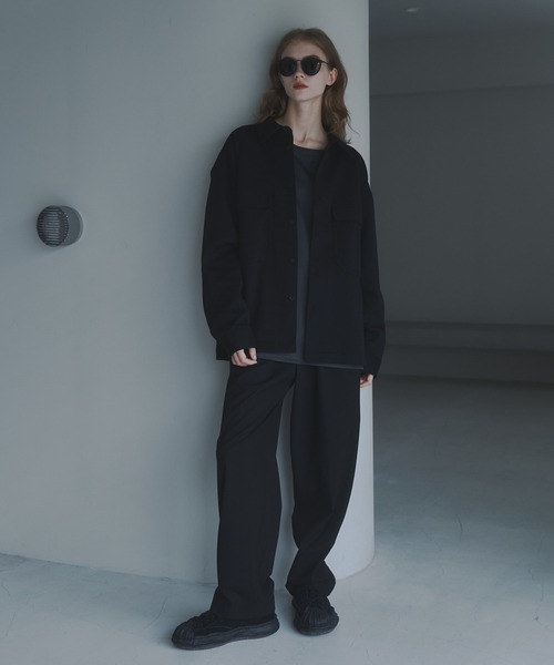 DOOPZ（ドープス）の「HEAVY PUNCH CPO JACKET - ヘビーポンチCPOジャケット（その他アウター・メンズ・ブラック/チャコールグレー・SMALL/MEDIUM/LARGE）」の10枚目の写真