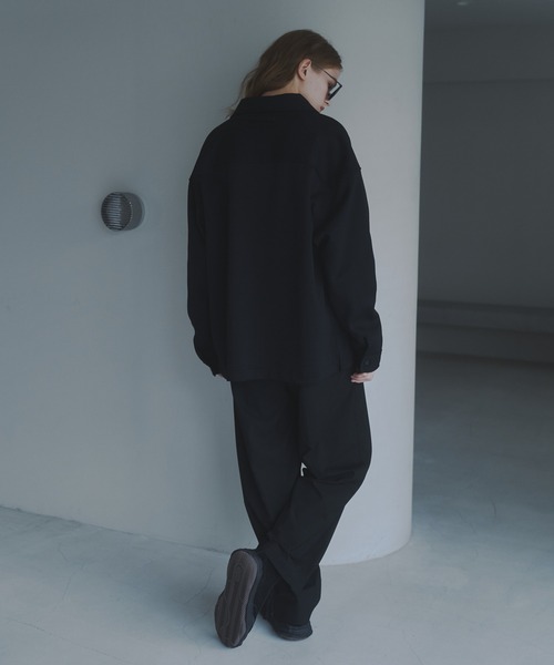 DOOPZ（ドープス）の「HEAVY PUNCH CPO JACKET - ヘビーポンチCPOジャケット（その他アウター・メンズ・ブラック/チャコールグレー・SMALL/MEDIUM/LARGE）」の17枚目の写真