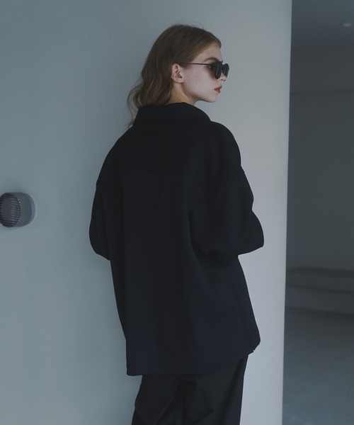 DOOPZ（ドープス）の「HEAVY PUNCH CPO JACKET - ヘビーポンチCPOジャケット（その他アウター・メンズ・ブラック/チャコールグレー・SMALL/MEDIUM/LARGE）」の8枚目の写真